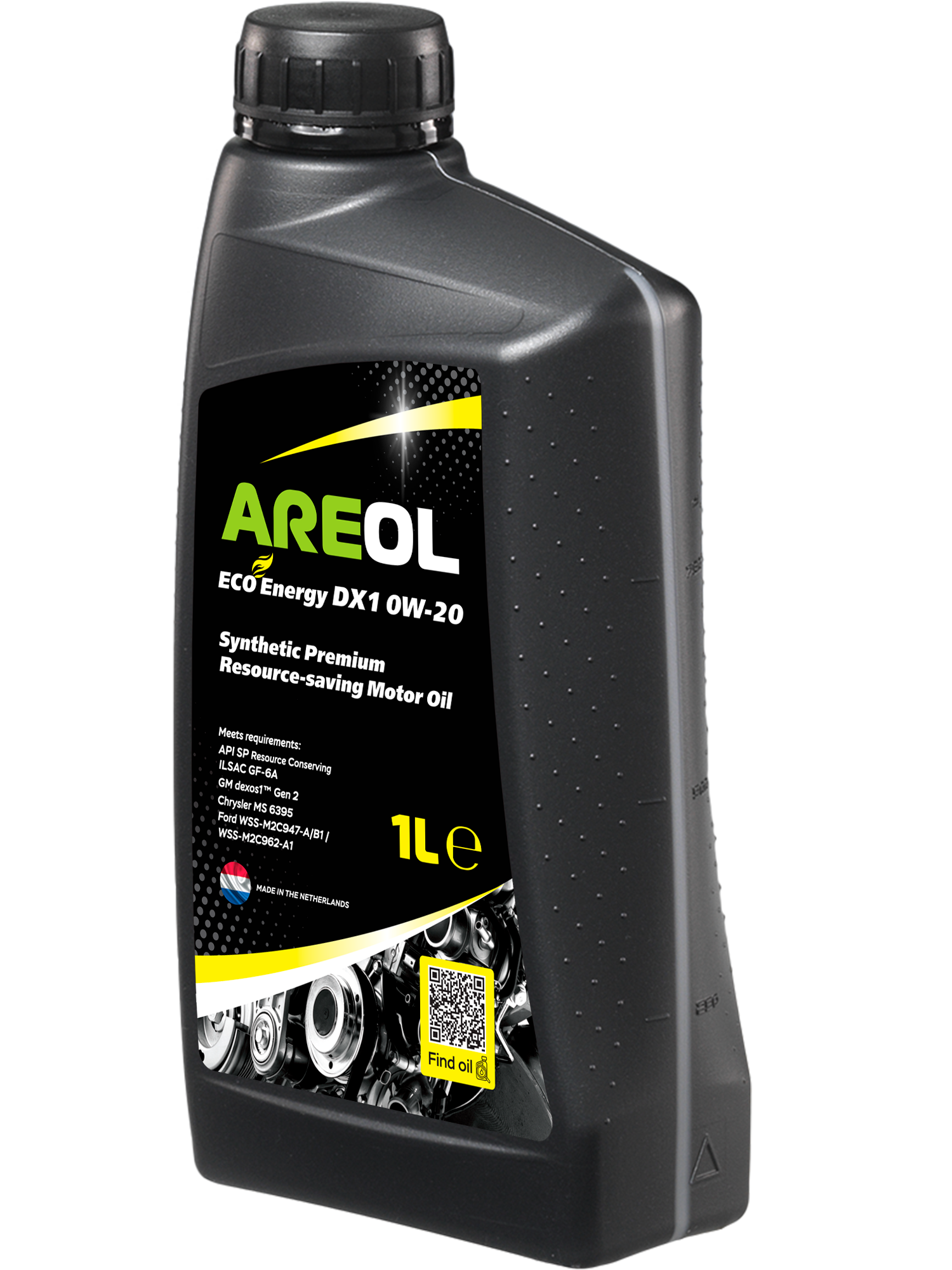 Motor Oil AREOL ECO Energy DX1 0W-20 1L