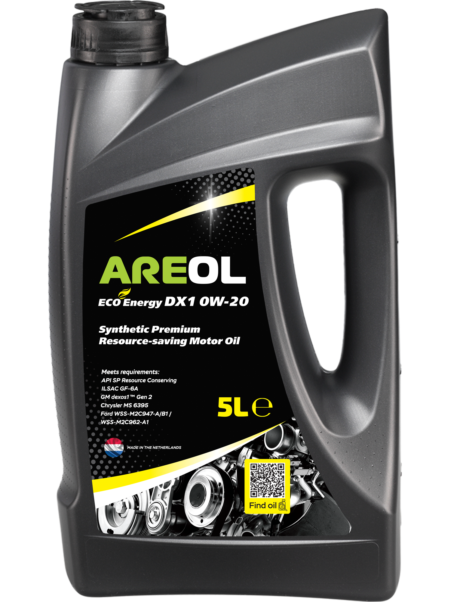 Motor Oil AREOL ECO Energy DX1 0W-20 5L