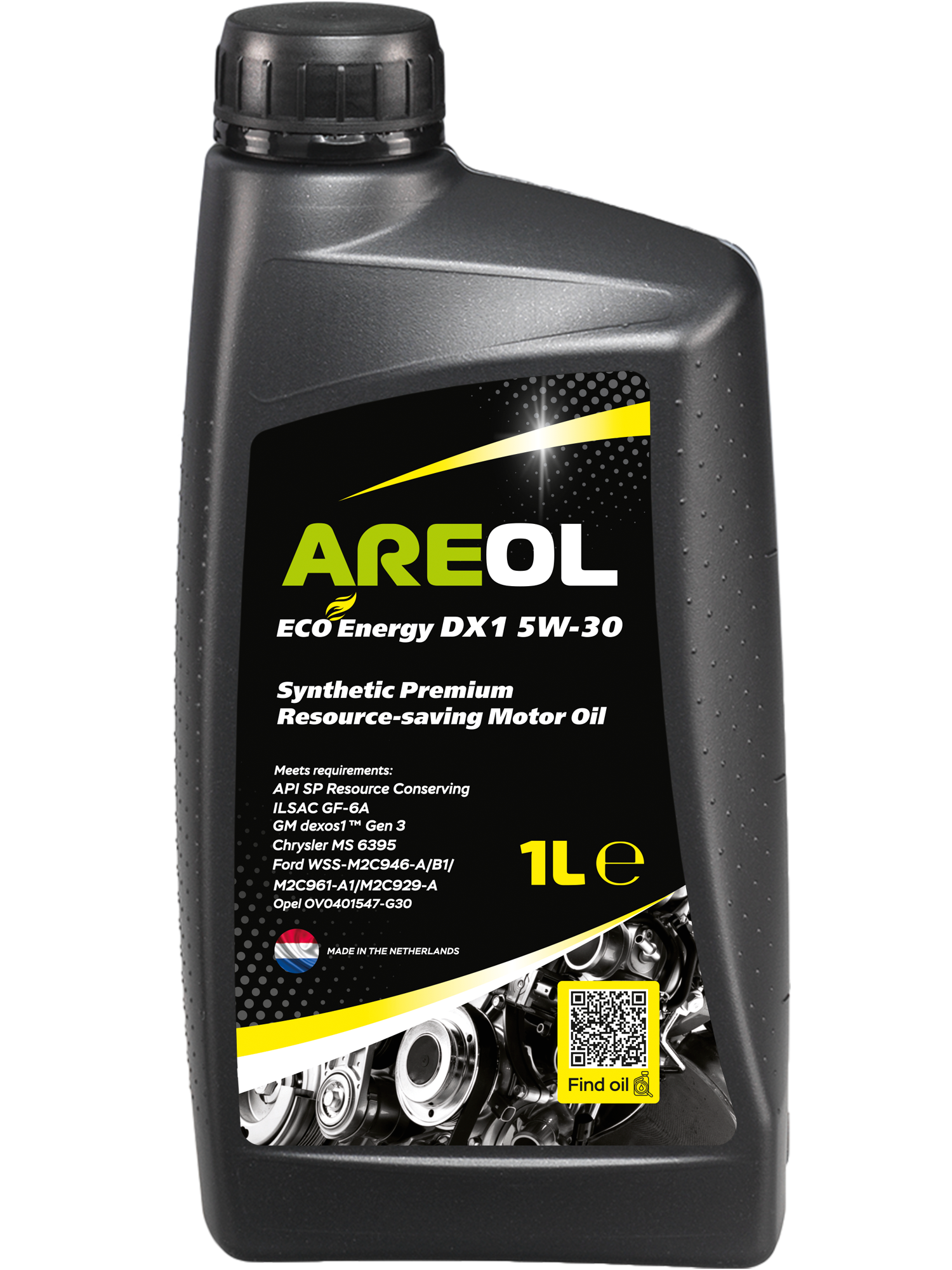 Motor Oil AREOL ECO Energy DX1 5W-30 1L