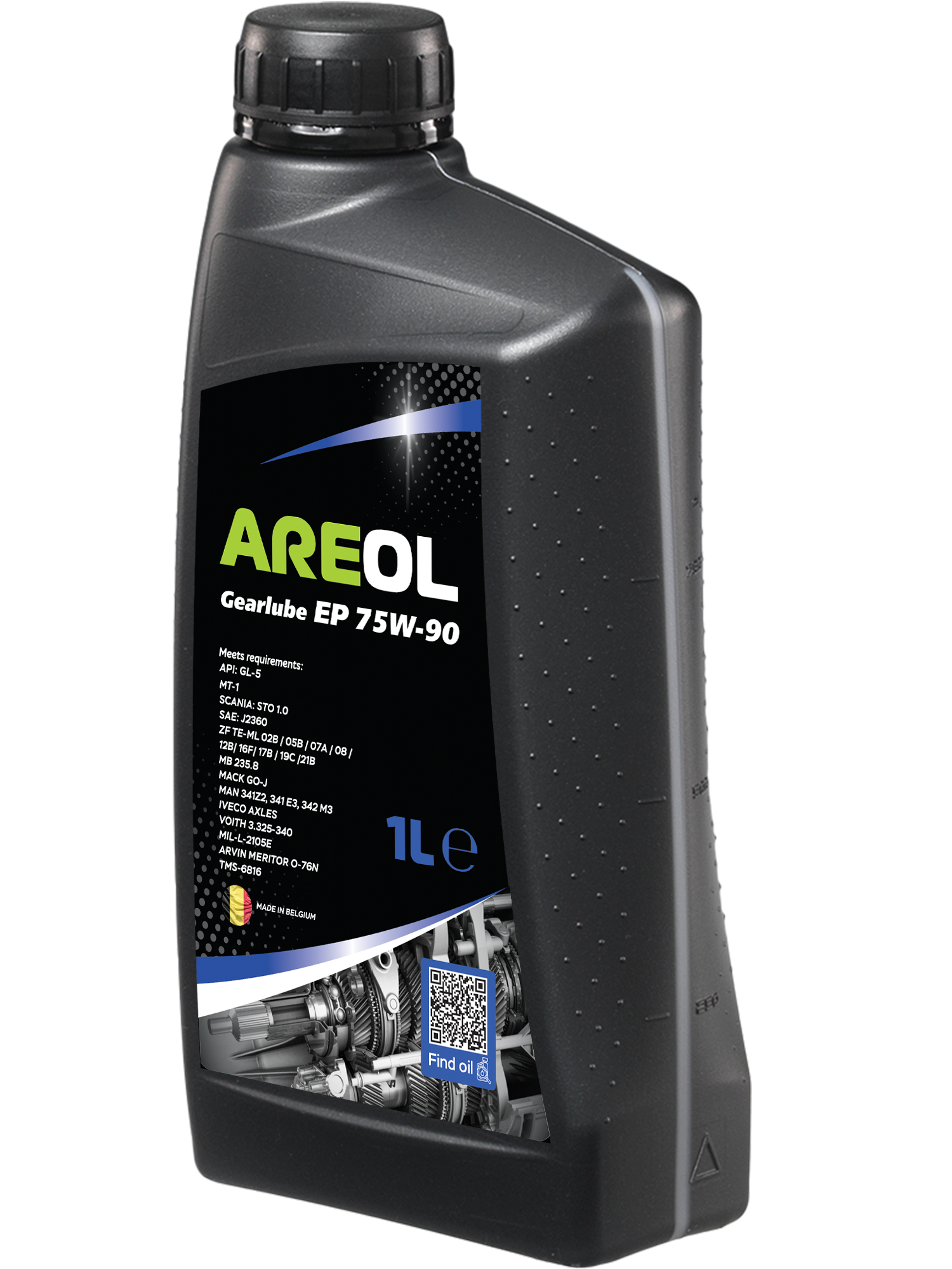Трансмісійне масло AREOL Gearlube EP 75W-90 1л