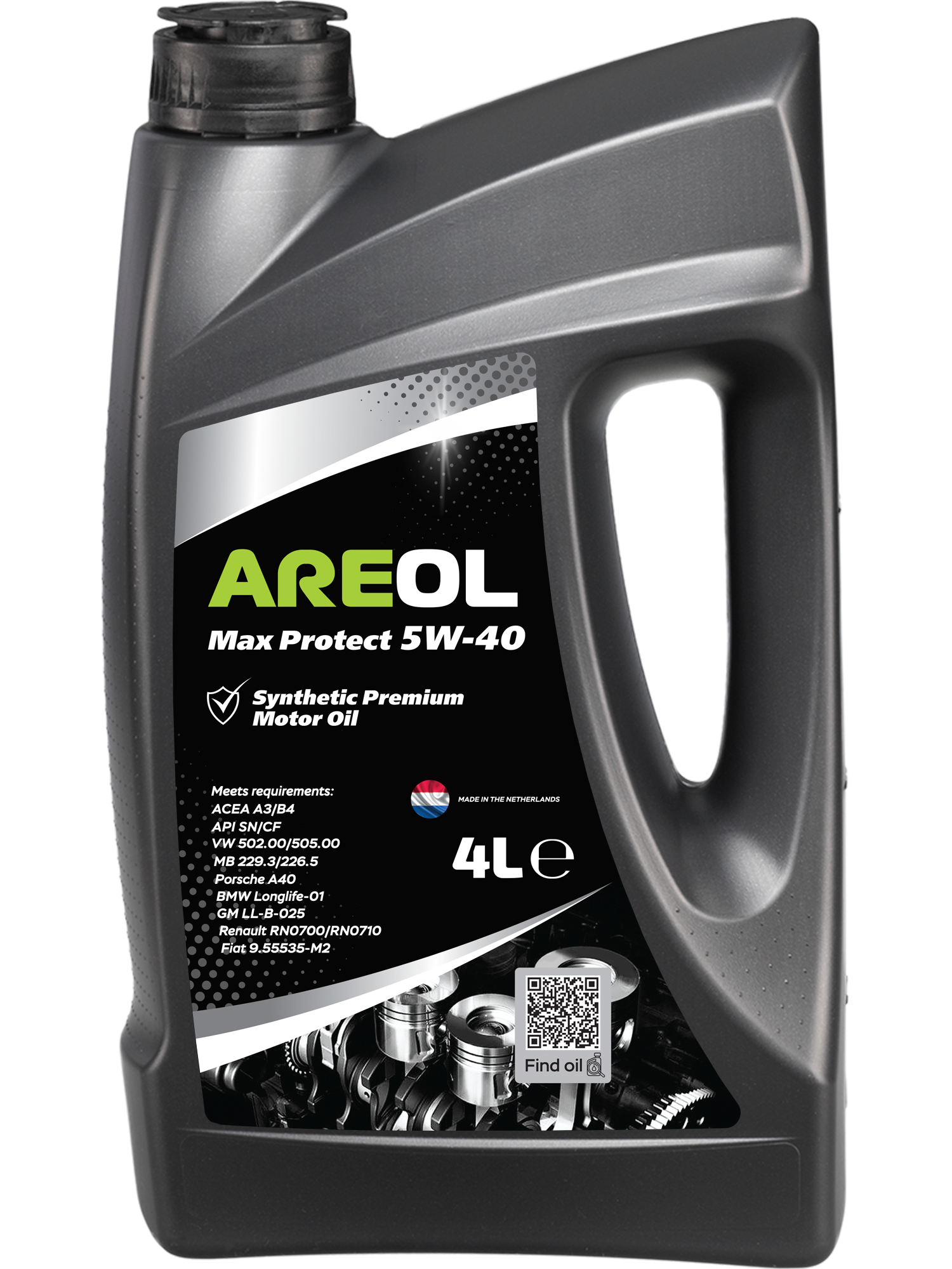 Motor Oil AREOL Max Protect 5W-40 4L