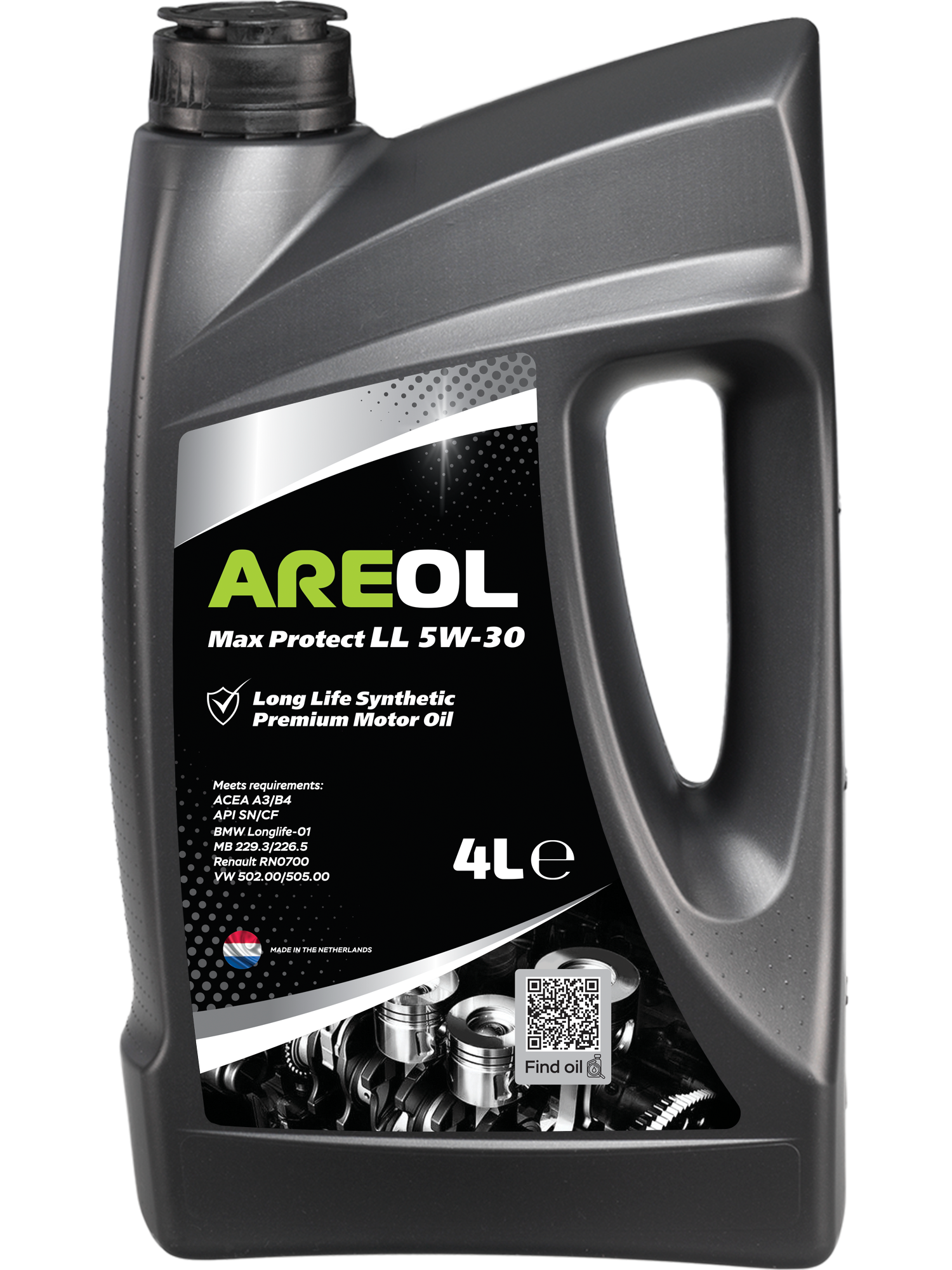 Motor Oil AREOL Max Protect LL 5W-30 4L
