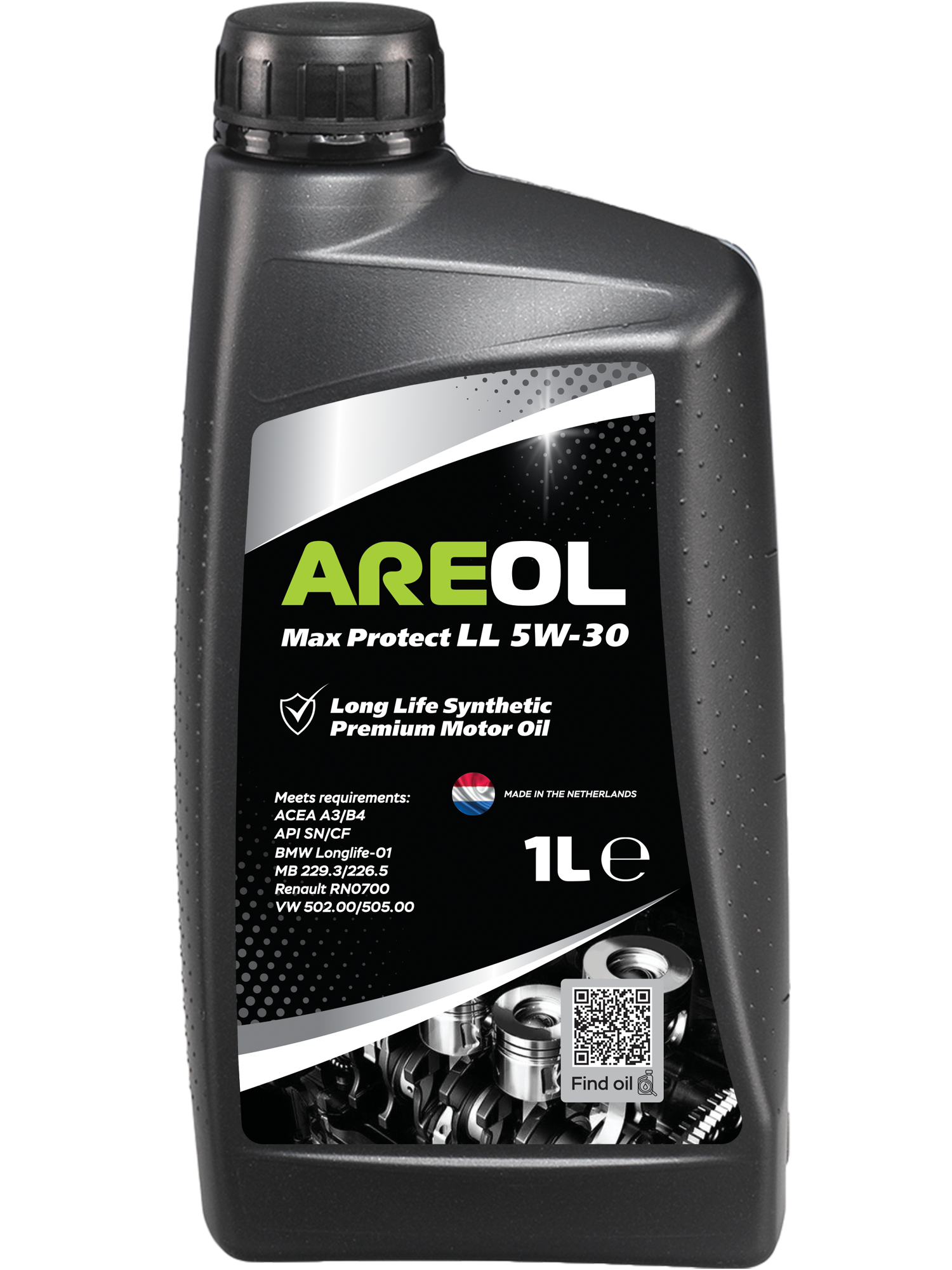 Motor Oil AREOL Max Protect LL 5W-30 1L