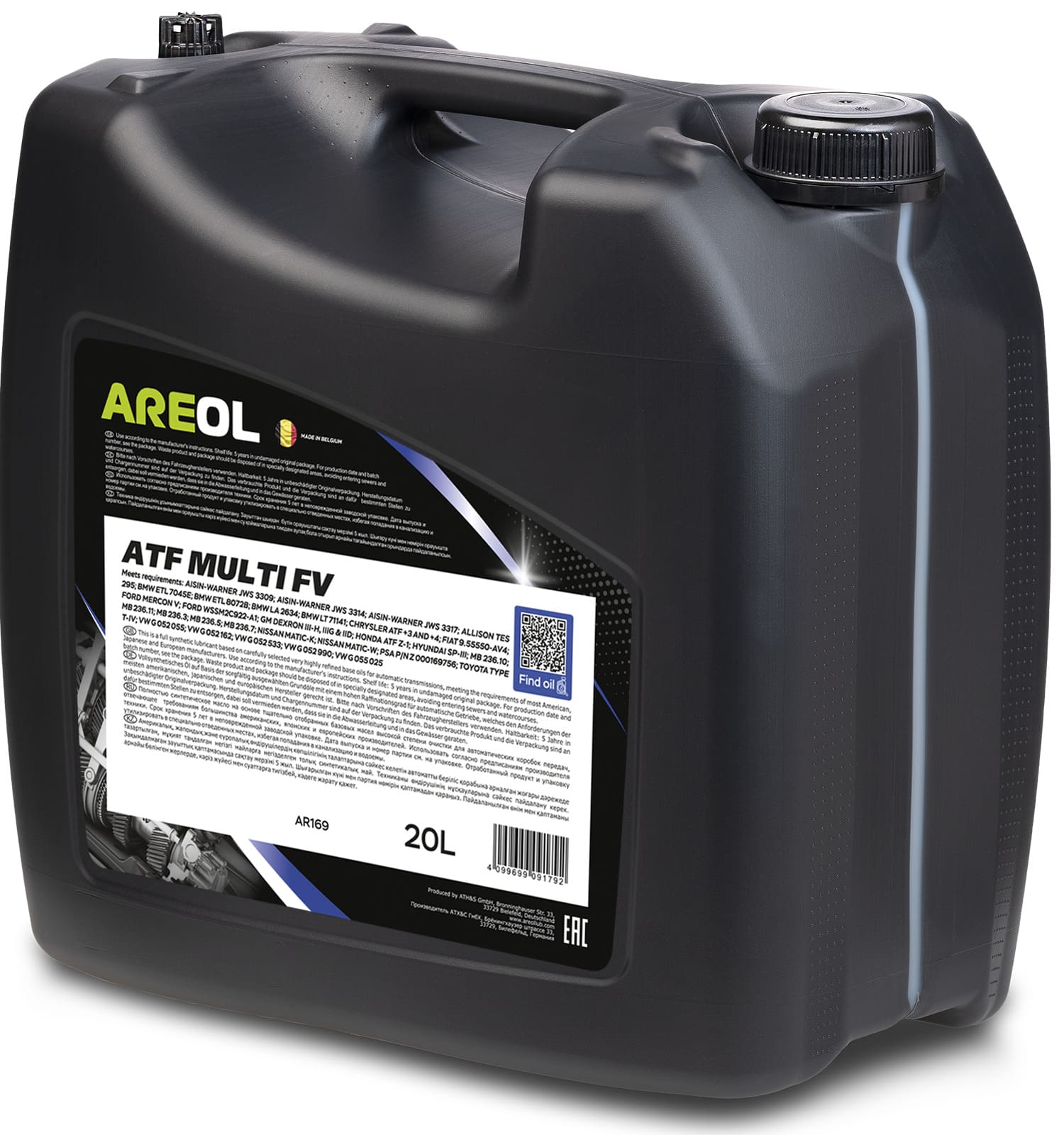 Gear Oil AREOL ATF Multi FV 20L