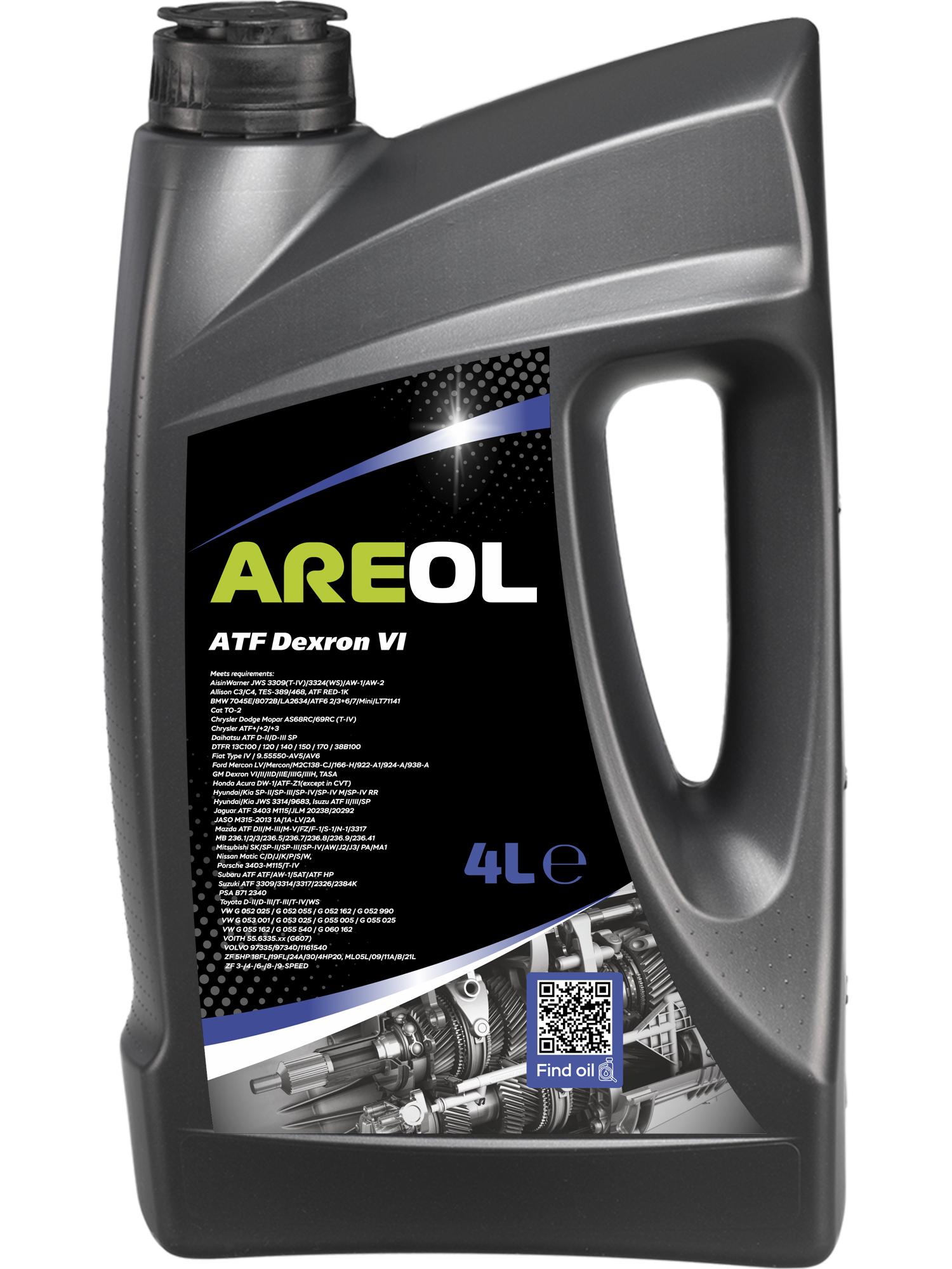 Gear Oil AREOL ATF Dexron VI 4L